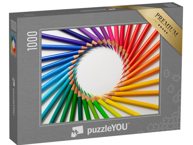 puzzle 1000 dílků „Barevné tužky“