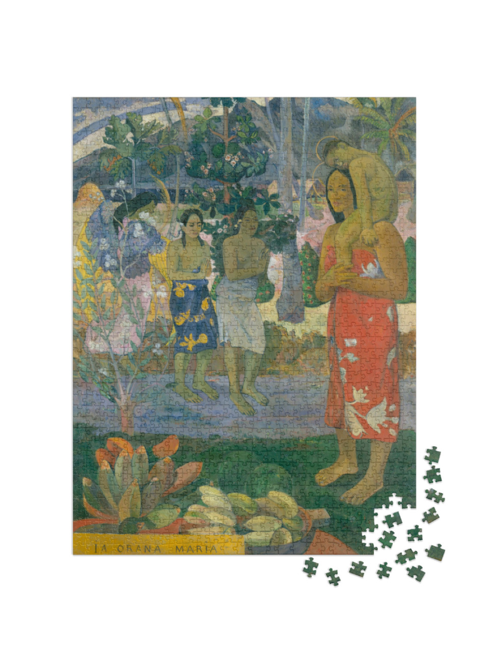puzzle 1000 dílků „Paul Gauguin - La Orana Maria“