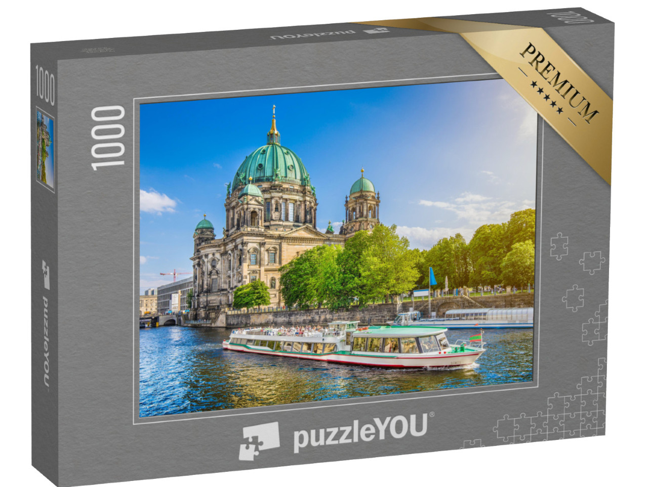 puzzle 1000 dílků „Krásný pohled na berlínskou katedrálu“