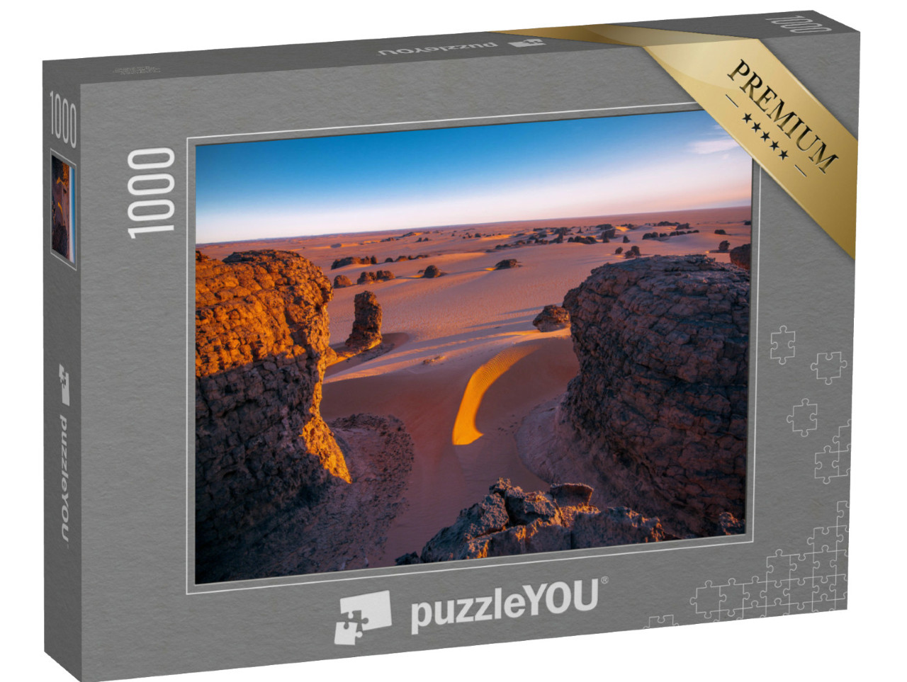puzzle 1000 dílků „Saharská poušť, Alžírsko“