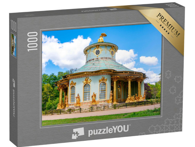 puzzle 1000 dílků „Čínská čajovna, park Sanssouci, Postupim, Německo“