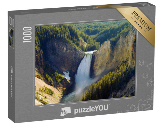 puzzle 1000 dílků „Velký kaňon Yellowstonského národního parku“