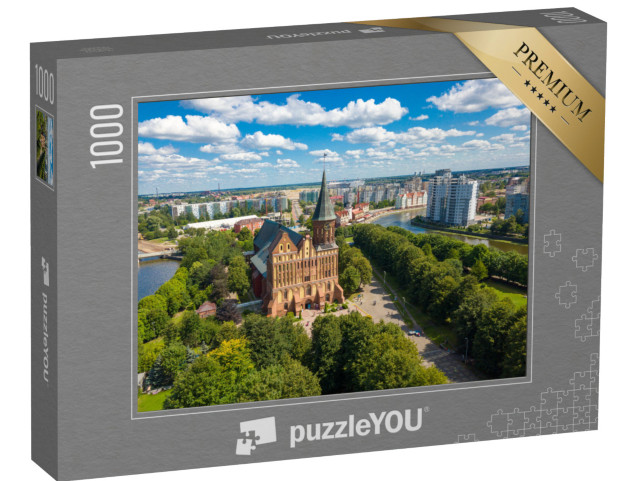 puzzle 1000 dílků „Krajina města Kant u Kaliningradu, Königsberg“