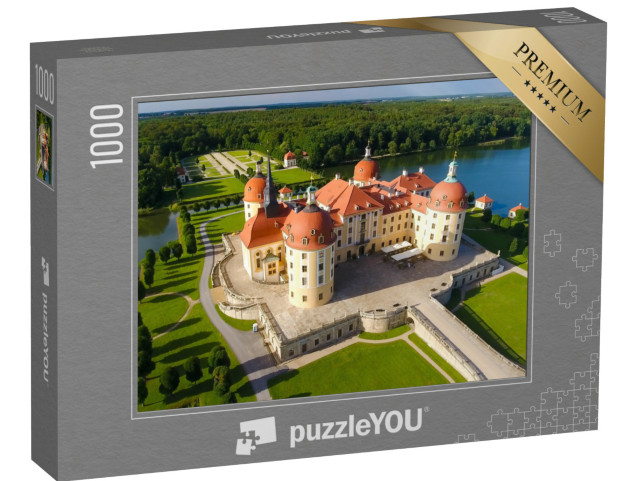 puzzle 1000 dílků „Zámek Moritzburg a zámecký park“