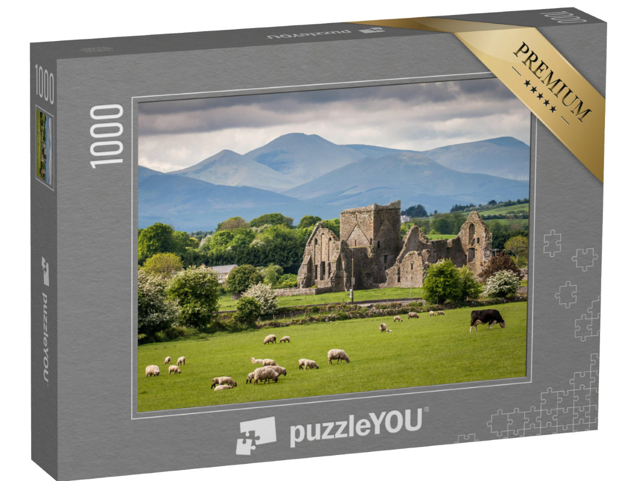 puzzle 1000 dílků „Idylická irská krajina“