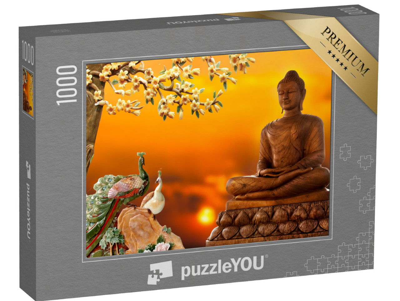 puzzle 1000 dílků „3D Buddha“