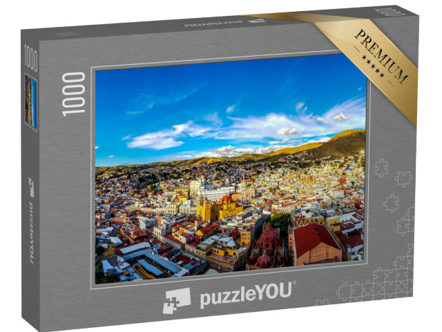 puzzle 1000 dílků „Nádherná krajina Guanajuata“