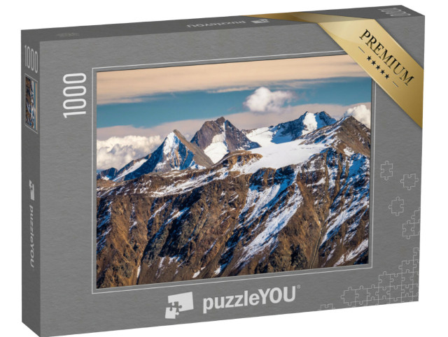 puzzle 1000 dílků „Ötztalská ledovcová cesta“