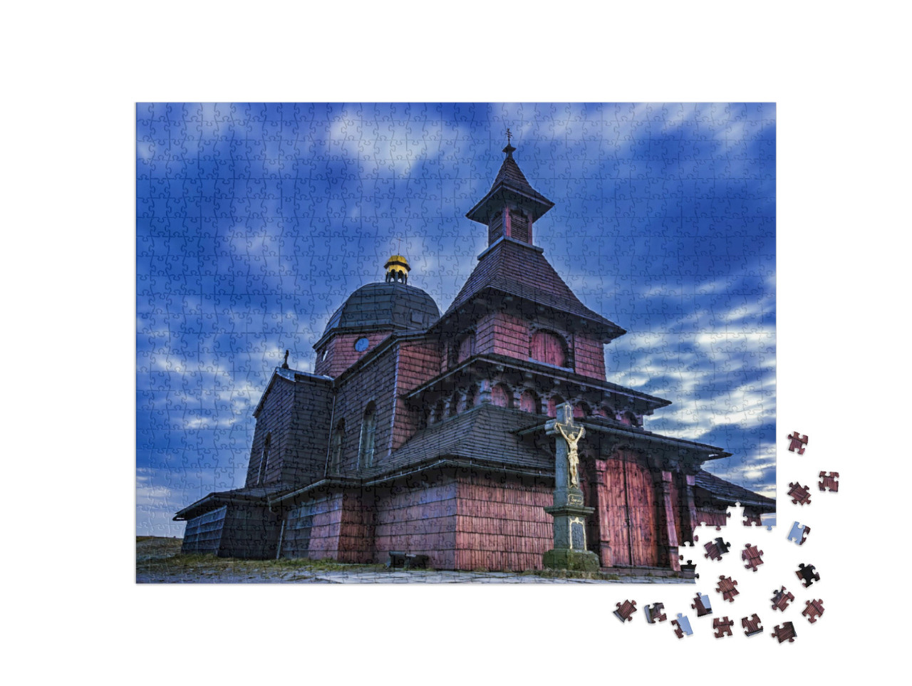 puzzle 1000 dílků „Radhošť, Beskydy, Česká republika“