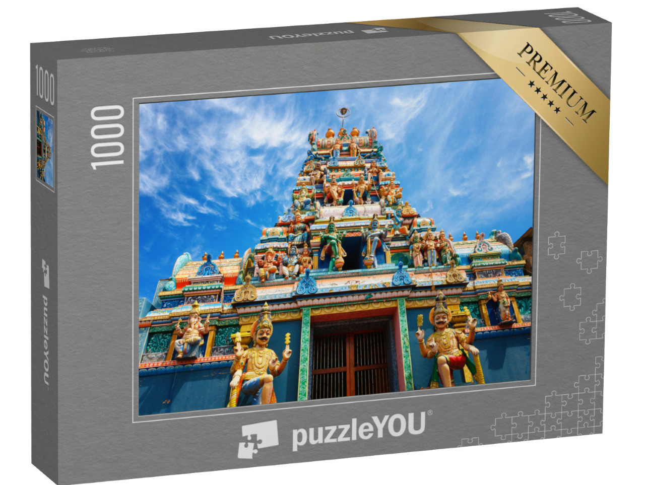 puzzle 1000 dílků „Tradiční hinduistický chrám, Kolombo, Srí Lanka“