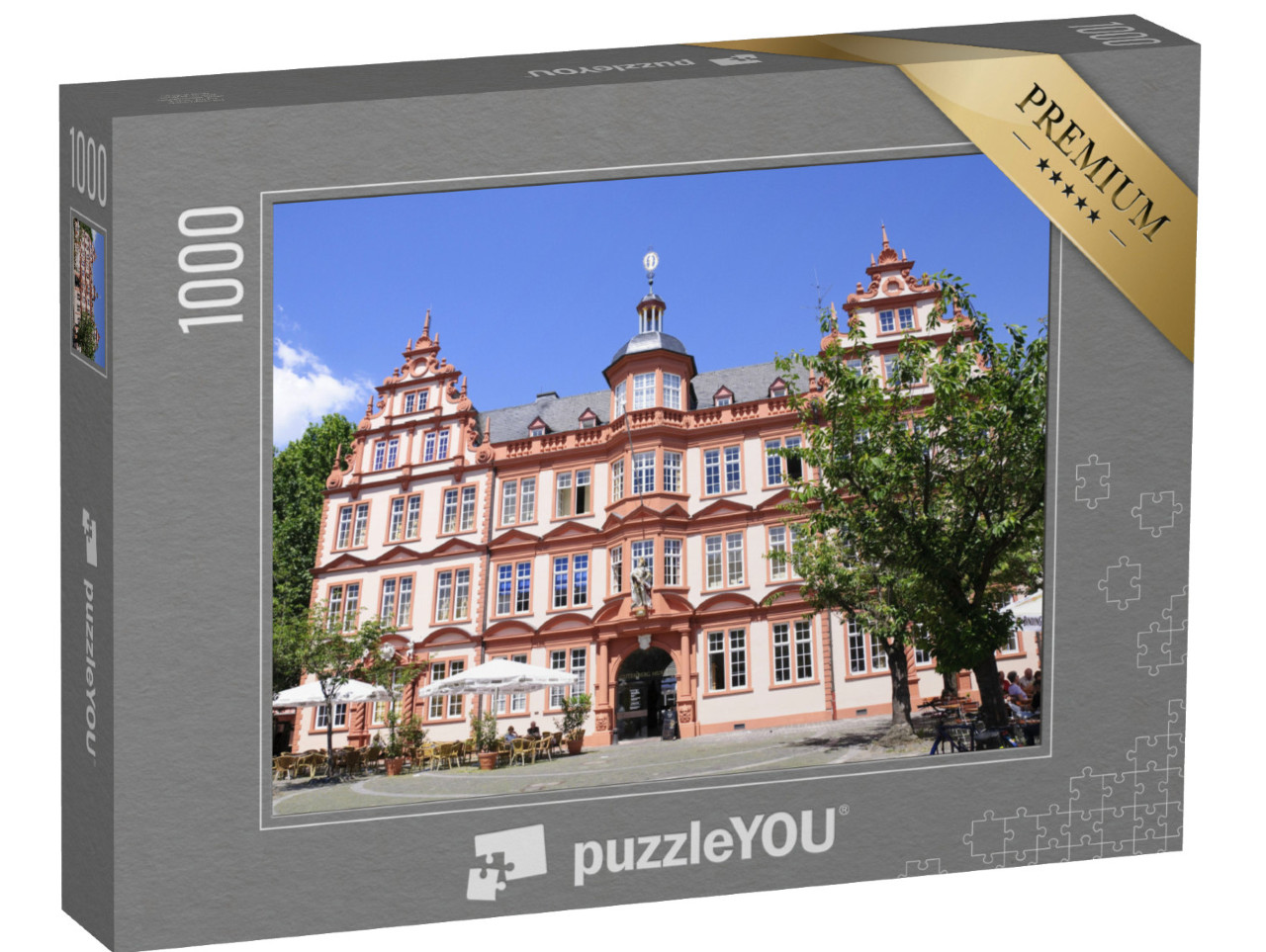 puzzle 1000 dílků „Gutenbergovo muzeum v Mohuči, Německo“