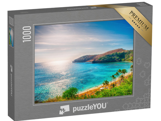 puzzle 1000 dílků „Havaj: Fotografie na pozadí“