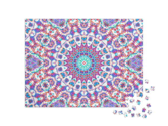 puzzle 1000 dílků „Barevný kaleidoskop“