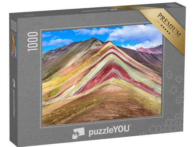 puzzle 1000 dílků „Duhová hora Vinicunca, Peru“