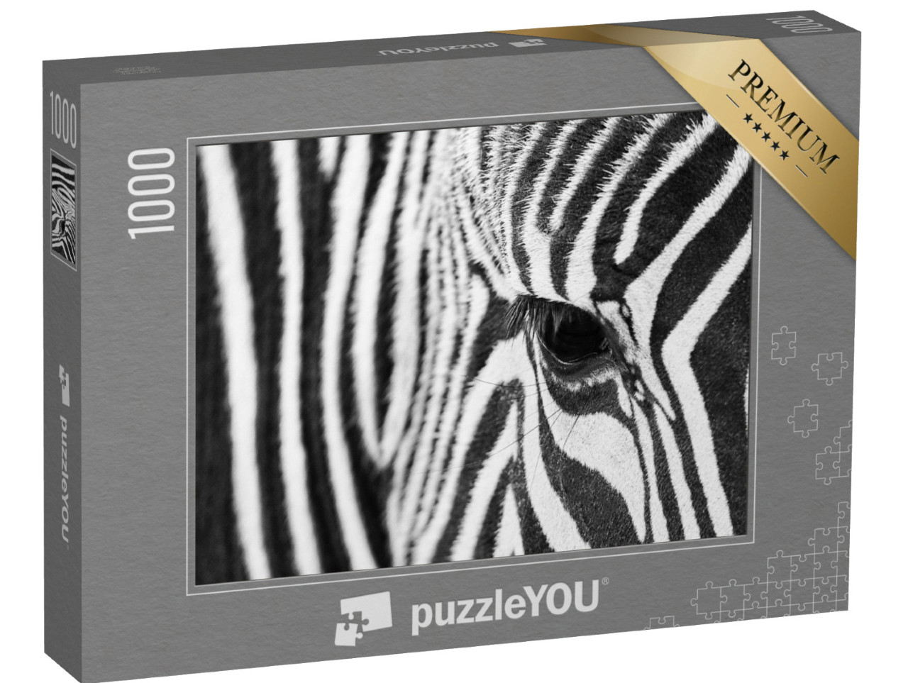 puzzle 1000 dílků „Oko zebry“