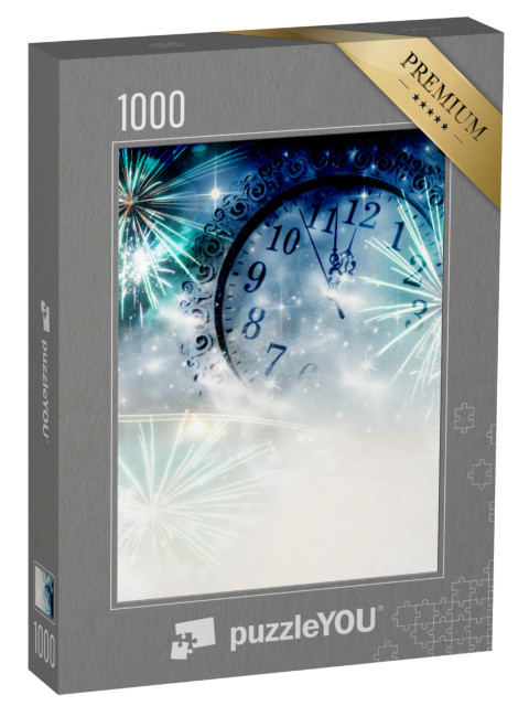 puzzle 1000 dílků „Nový rok o půlnoci“