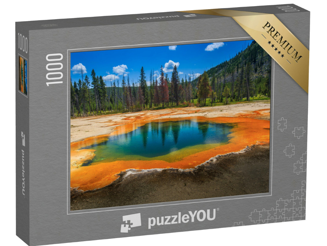 puzzle 1000 dílků „Yellowstonský národní park, USA“