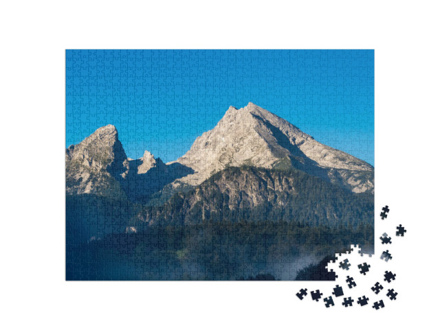 puzzle 1000 dílků „Panorama Watzmann Berchtesgaden“