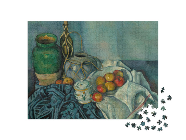 puzzle 1000 dílků „Paul Cézanne - Zátiší s jablky“