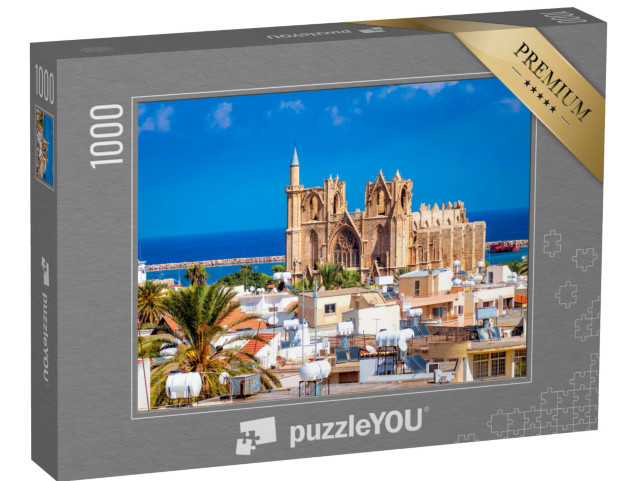 puzzle 1000 dílků „Mešita Lala Mustafa Pasha, Famagusta, Kypr“