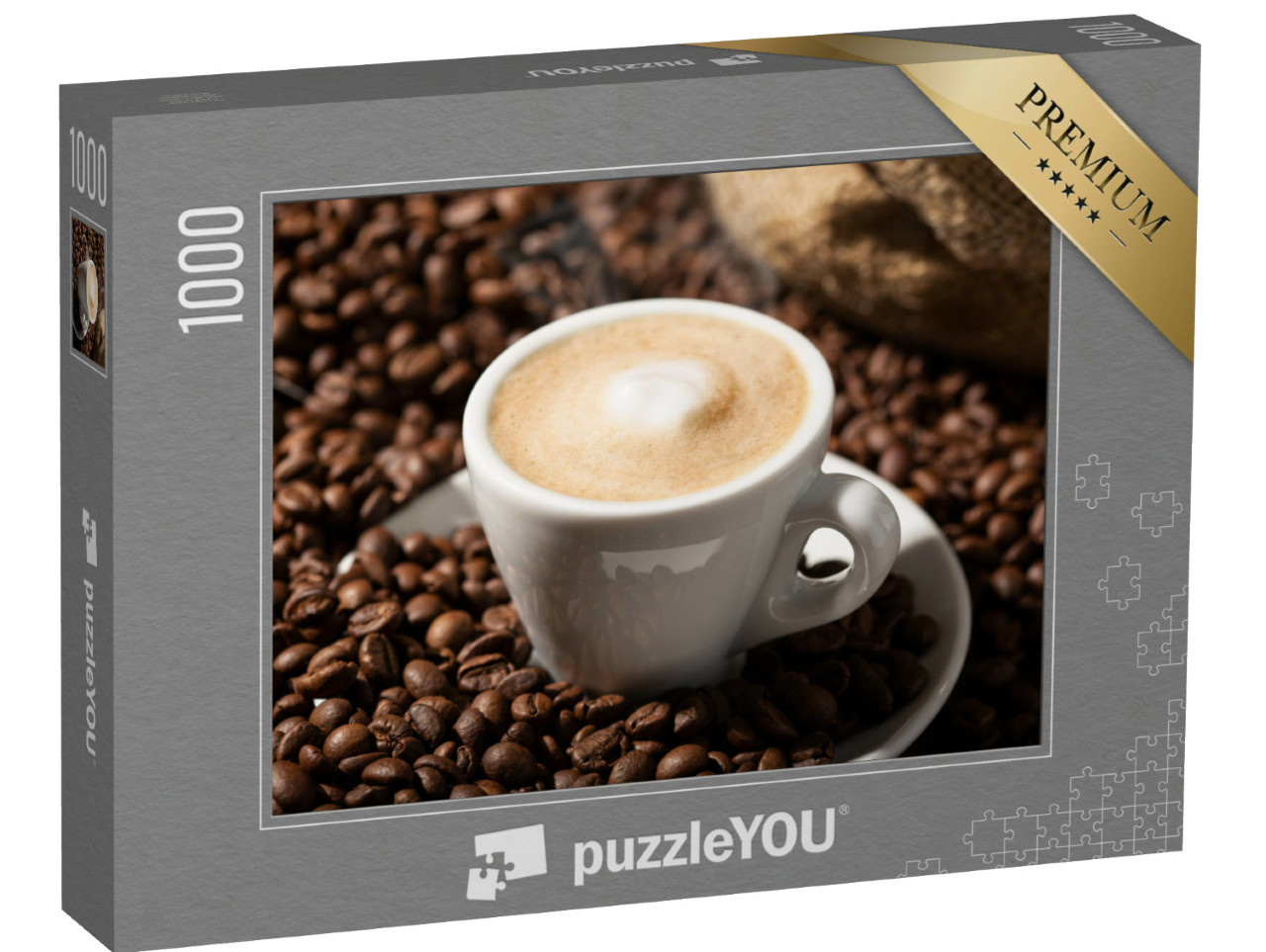 puzzle 1000 dílků „Cappuccino, čerstvě uvařené“