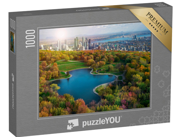 puzzle 1000 dílků „Montreal na podzim“