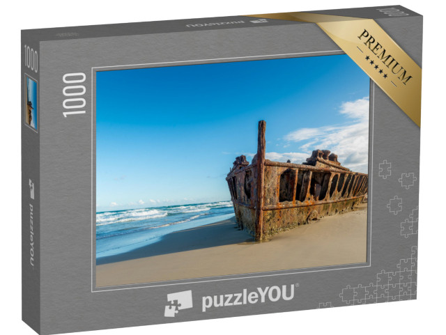puzzle 1000 dílků „Historický vrak lodi SS Maheno, Fraser Island, Austrálie“