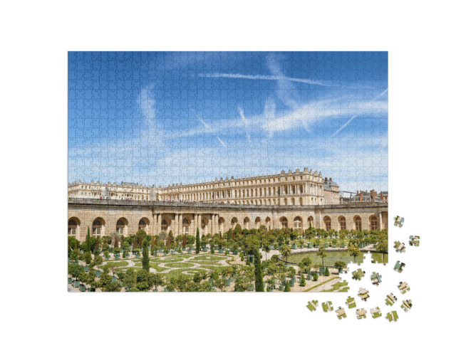 puzzle 1000 dílků „Versailleský palác, Francie“