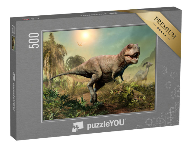 puzzle 500 dílků „Tyranosaurus rex“