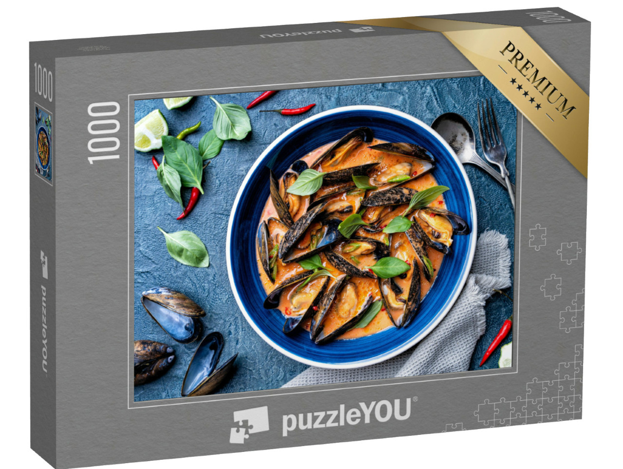 puzzle 1000 dílků „Mušle“