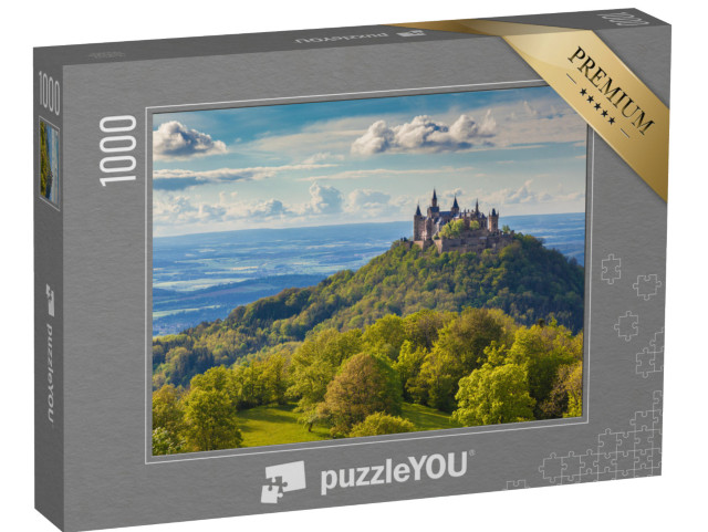 puzzle 1000 dílků „Zámek Hohenzollern, historický císařský zámek v Bádensku-Württembersku“