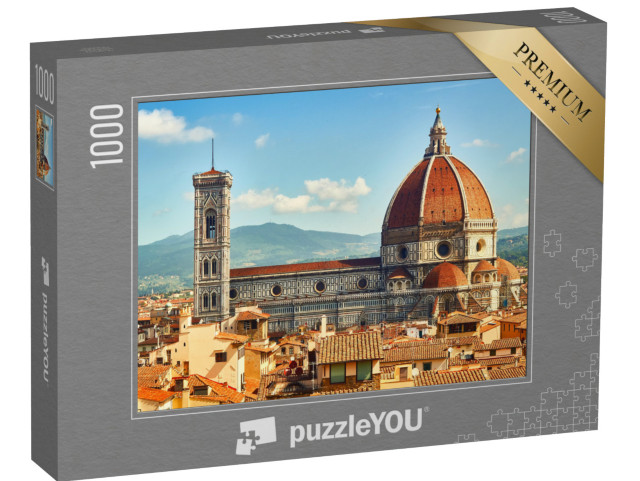 puzzle 1000 dílků „Duomo Santa Maria Del Fiore ve Florencii, Itálie“