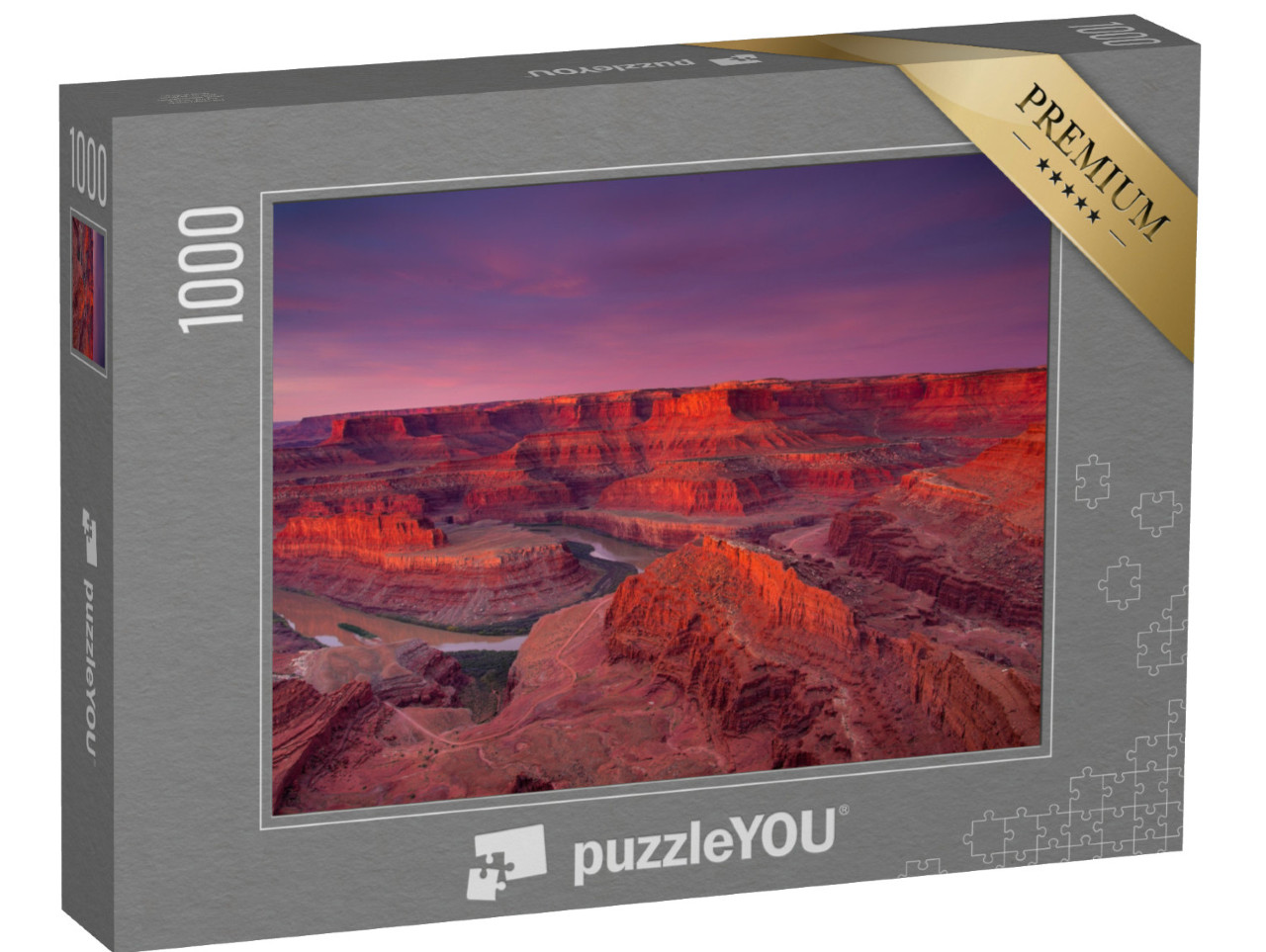 puzzle 1000 dílků „Krásný pohled na Dead Horse Point při východu slunce, USA“