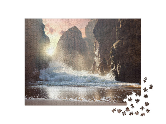 puzzle 1000 dílků „Síla moře“