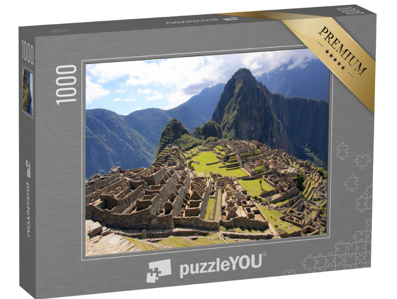 puzzle 1000 dílků „Tajemné Machu Picchu, Peru“