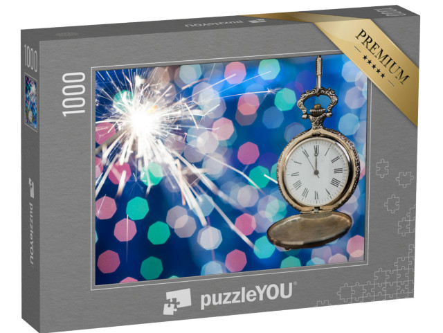 puzzle 1000 dílků „Nový rok o půlnoci“