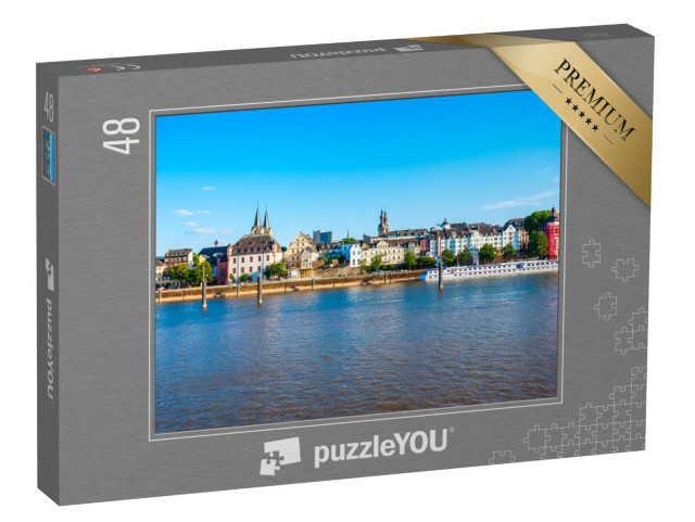 puzzle 48 dílků „Koblenz, krásné město na Rýně a Mosele“