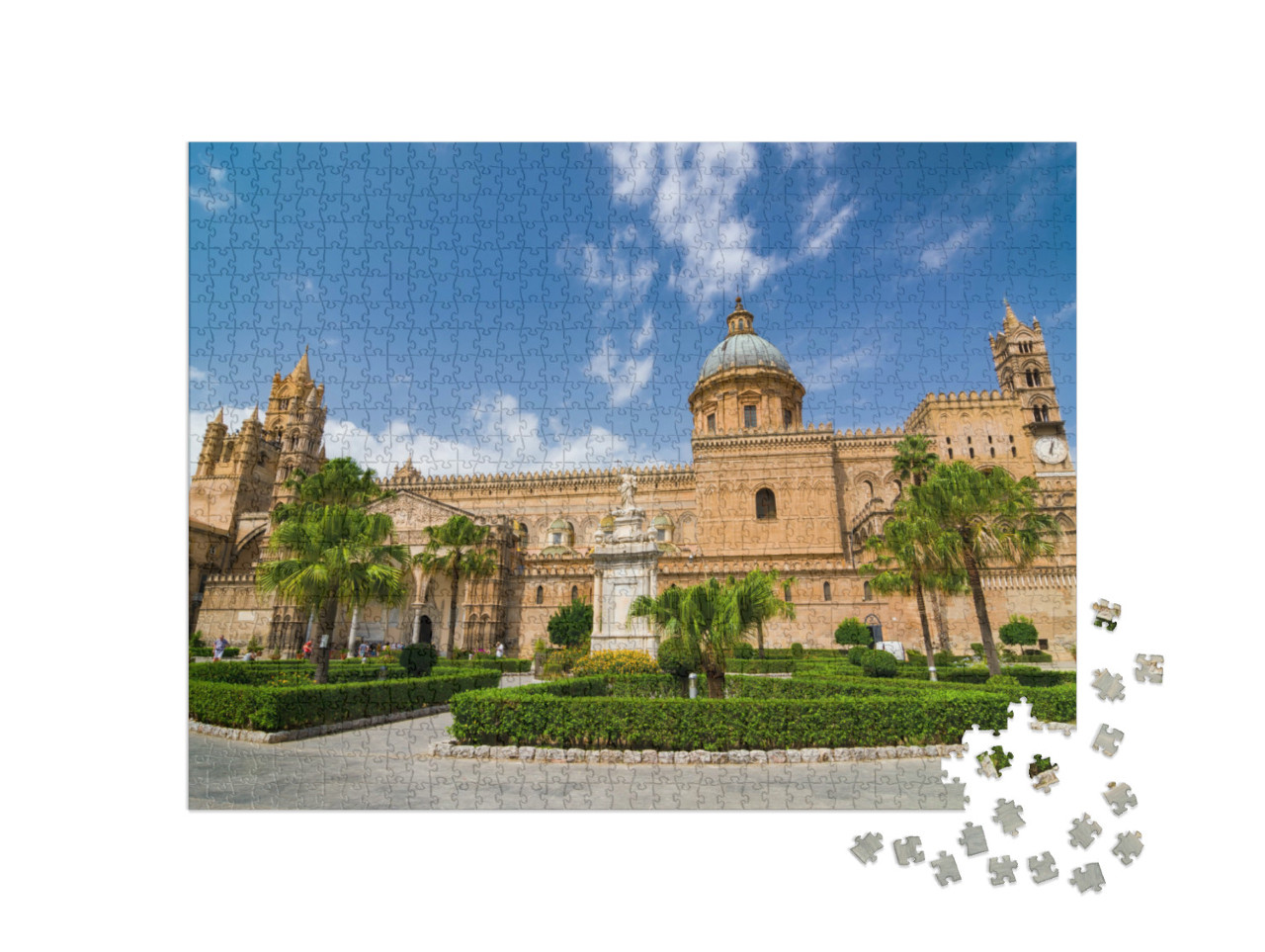 puzzle 1000 dílků „Katedrála v Palermu“