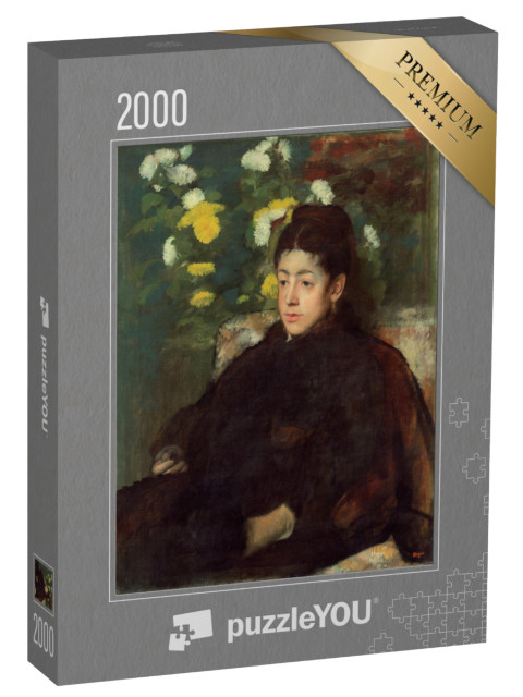 puzzle 2000 dílků „Edgar Degas - Mademoiselle Malo“