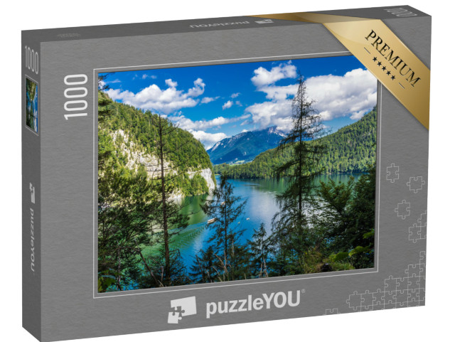 puzzle 1000 dílků „Königssee, Berchtesgaden, Bavorsko, Německo“