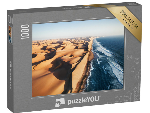 puzzle 1000 dílků „Místo, kde se stýká poušť Namib a Atlantský oceán“