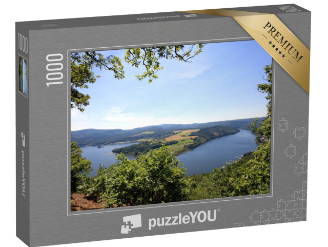 puzzle 1000 dílků „Pohled na Edersee“