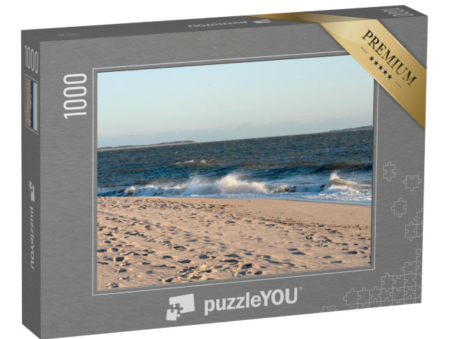 puzzle 1000 dílků „Pohled na ostrovy Föhr a Amrum z Hörnumer Odde“