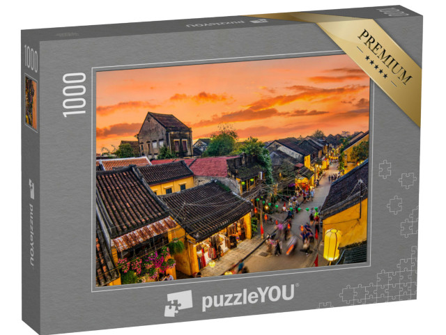 puzzle 1000 dílků „Pohled na Hoi An, starobylé město ve Vietnamu“