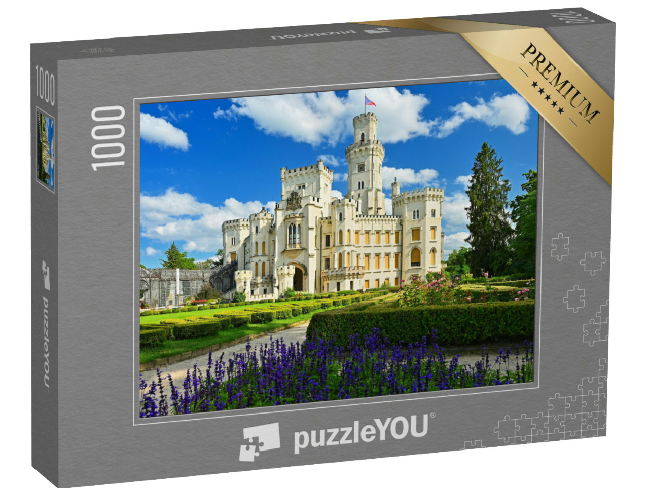puzzle 1000 dílků „Zámek Hluboká nad Vltavou, Česká republika“