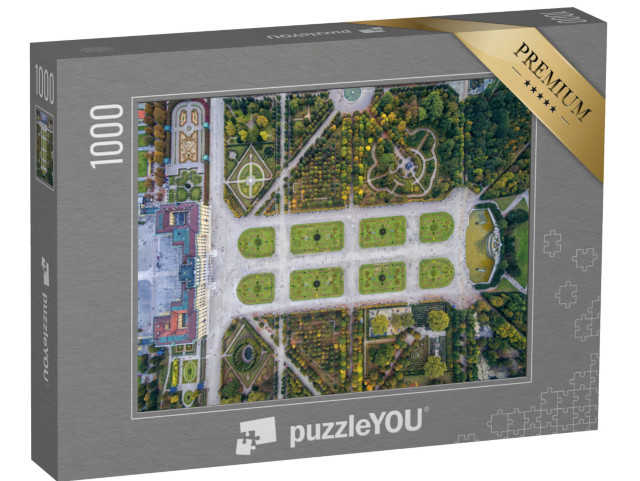 puzzle 1000 dílků „Zámek Schönbrunn se zahradou, Vídeň“