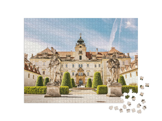 puzzle 1000 dílků „Barokní zámek Valtice, Česká republika“
