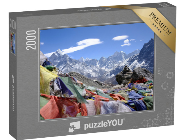 puzzle 2000 dílků „Dechberoucí Himálaj, Nepál“