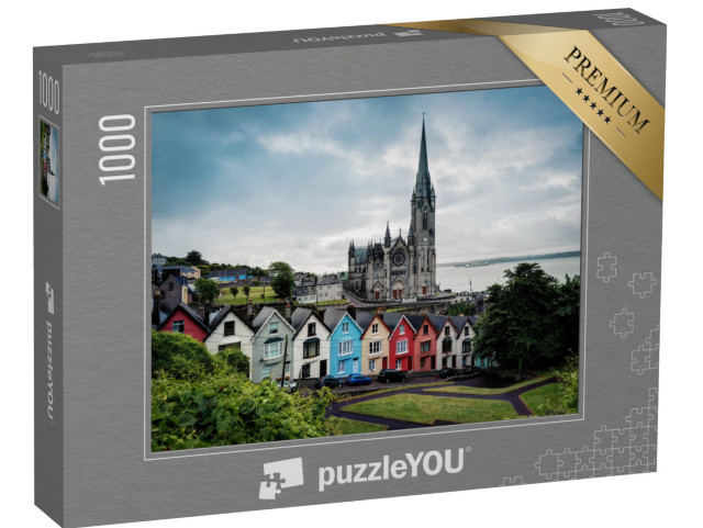 puzzle 1000 dílků „Katedrála Cobh na jižním pobřeží Irska“