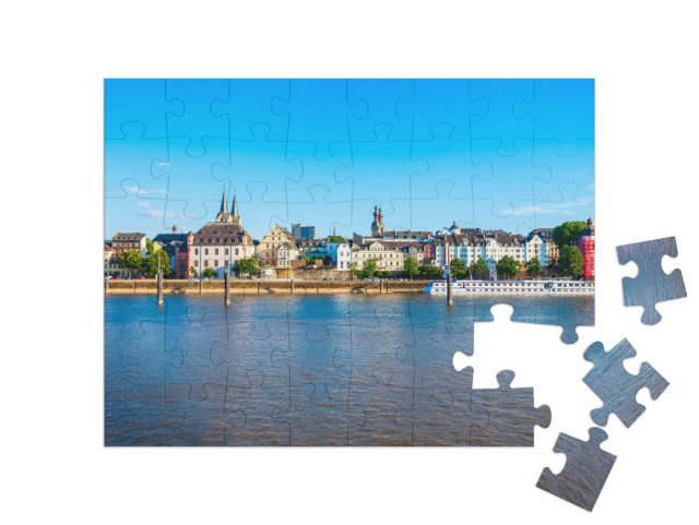 puzzle 48 dílků „Koblenz, krásné město na Rýně a Mosele“